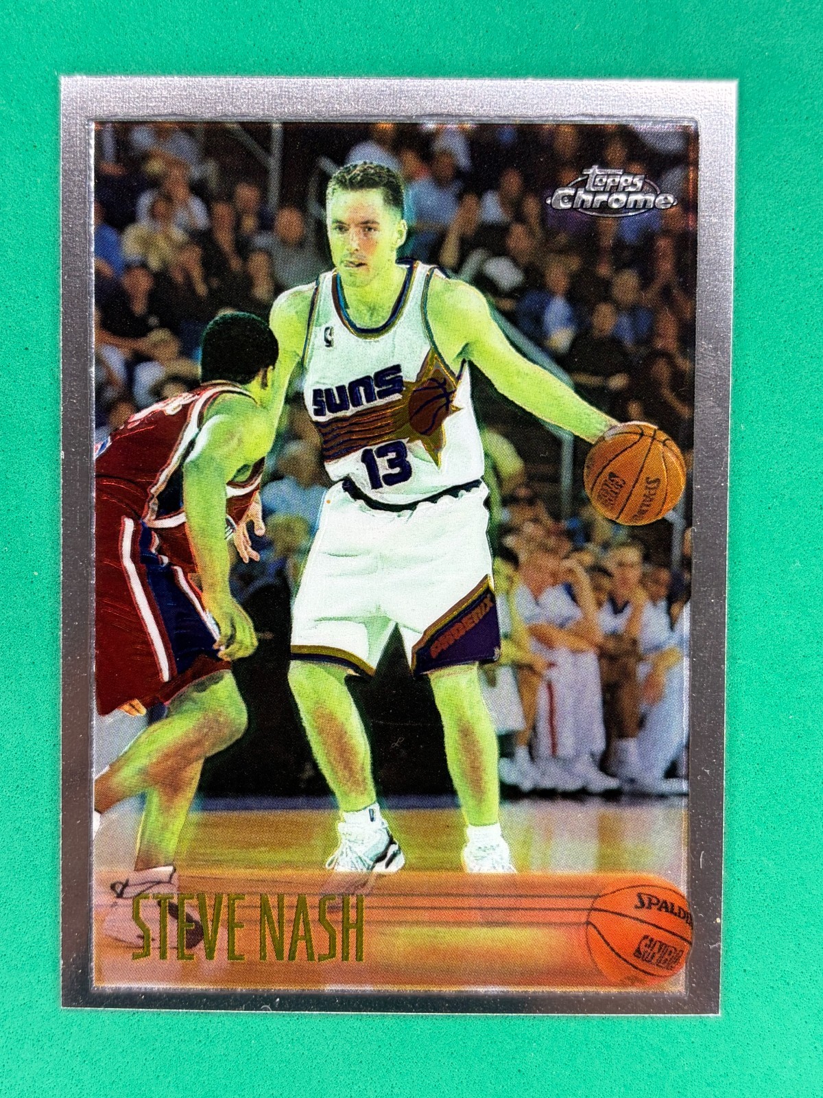 1996-97 Topps Chrome - Steve Nash #182 (RC) Suns 1996-97 Topps Chrome - Steve Nash #182 (RC) Suns