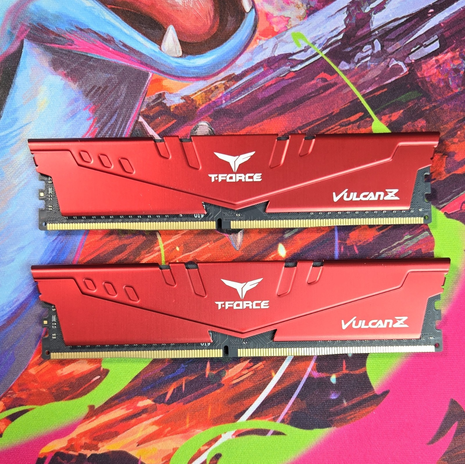 2x TeamGroup T-Force Vulcan Z TLZRD48G3000HC16CBK DDR4 8GB UDIMM Memory 3000MHz 2x TeamGroup T-Force Vulcan Z TLZRD48G3000HC16CBK DDR4 8GB UDIMM Memory 3000MHz