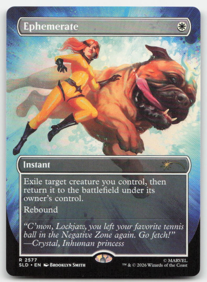 Ephemerate 2577 SLD Secret Lair Drop Series Magic MTG NM Ephemerate 2577 SLD Secret Lair Drop Series Magic MTG NM