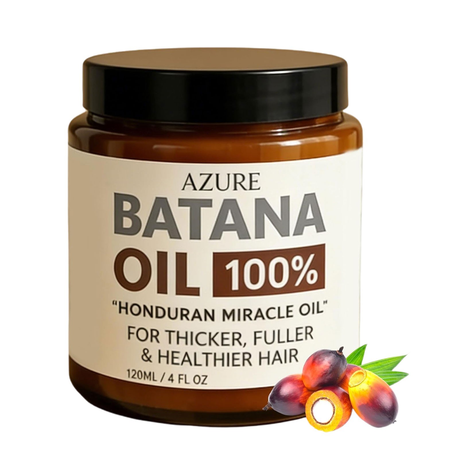 Azure Batana Oil for Hair Growth, Stronger Hair And Scalp Health for Adult