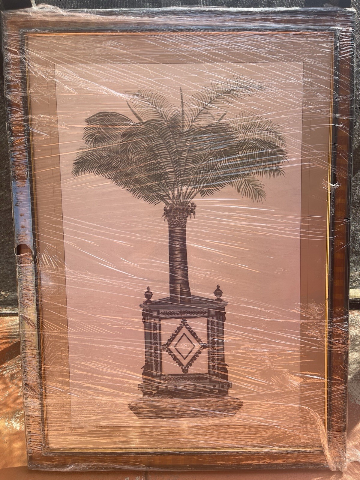 Soicher-Marin Fine Art Framed Palm Tree Prints Paper Vertical P-3449A P-3449B Soicher-Marin Fine Art Framed Palm Tree Prints Paper Vertical P-3449A P-3449B