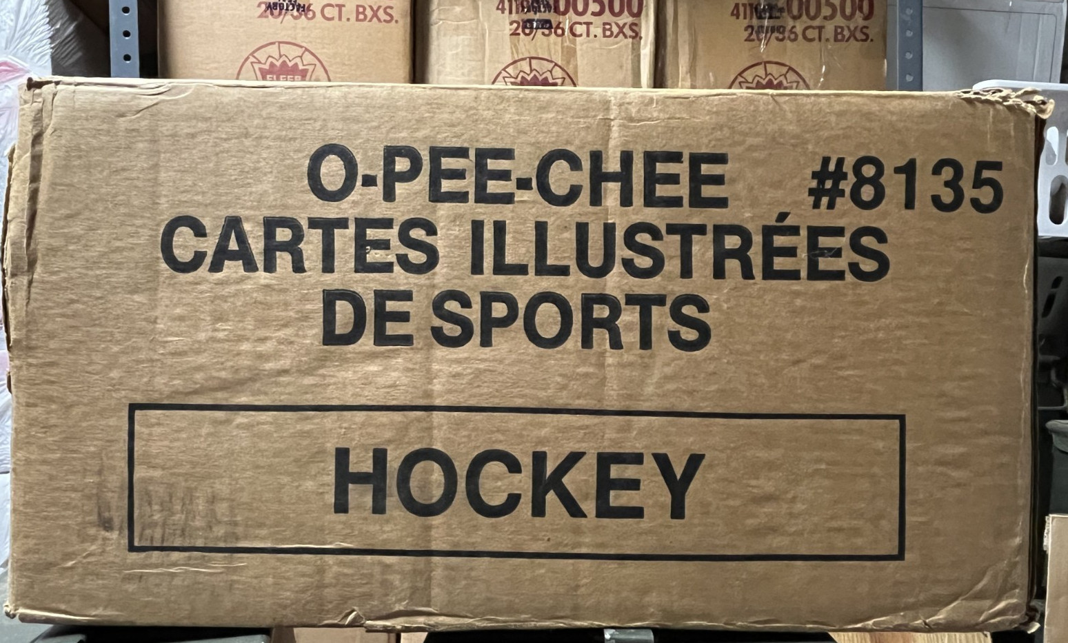 1989-90 OPC O-Pee-Chee Hockey  Vending Factory Case Sakic Rookie Rare Vintage