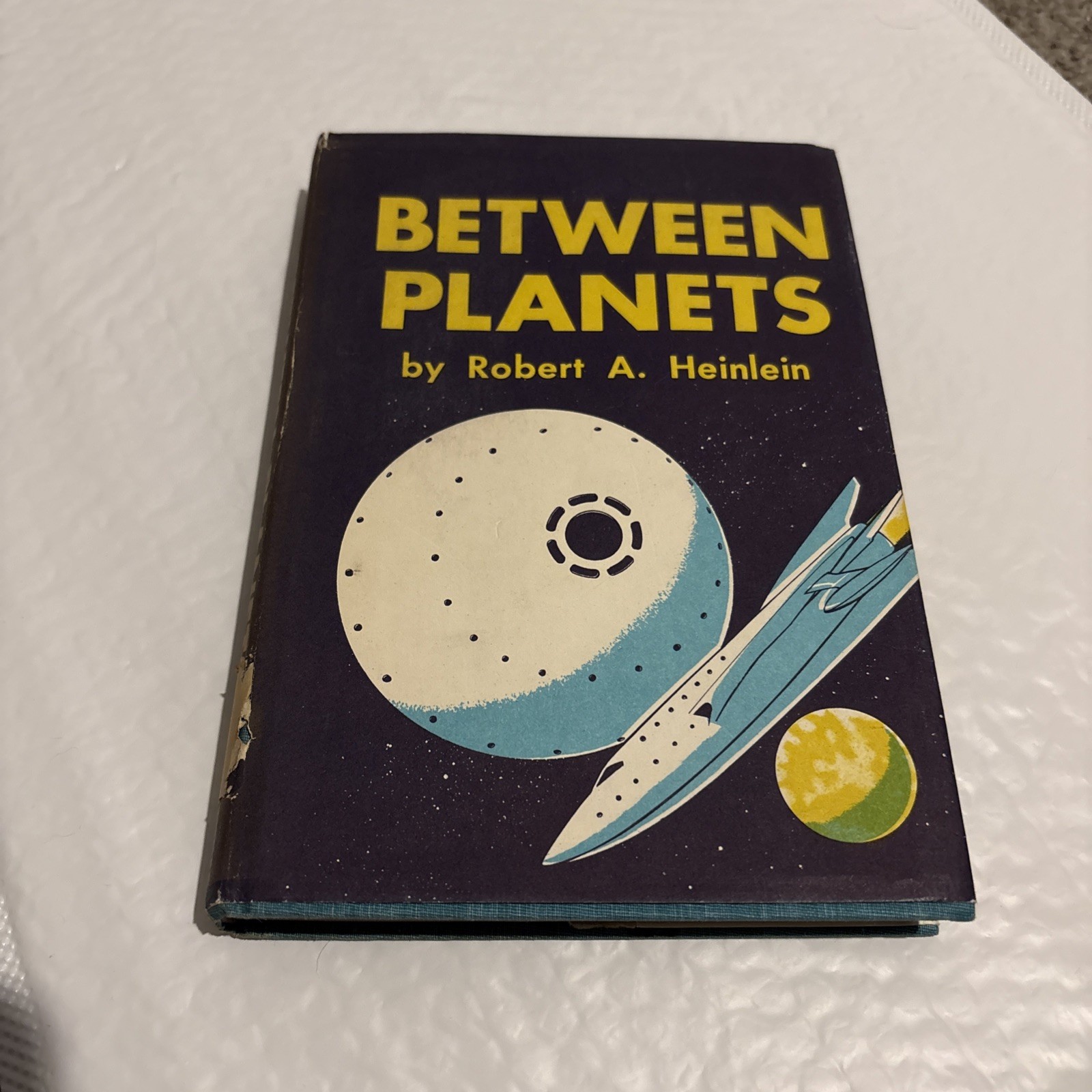 Between Planets Hardcover 1951 Vintage Ex-library Between Planets Hardcover 1951 Vintage Ex-library