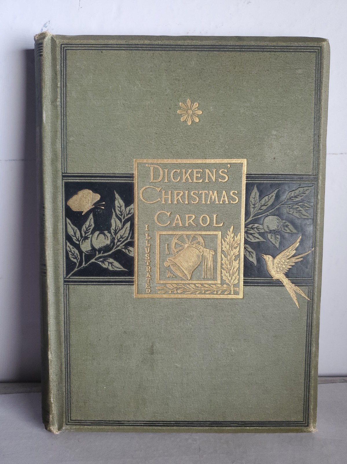 1880 A Christmas Carol Charles Dickens Illustrated Houghton Mifflin Antique 1880 A Christmas Carol Charles Dickens Illustrated Houghton Mifflin Antique