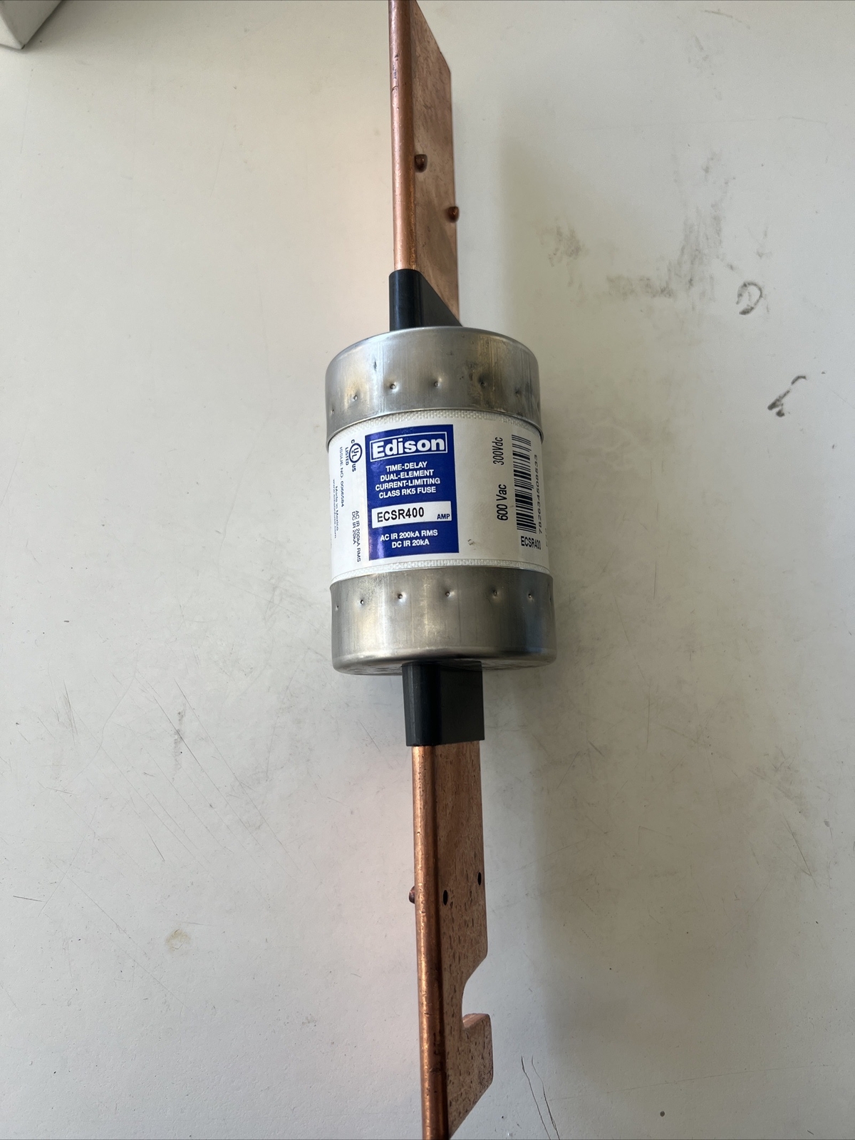 Edison ECSR400 400 Amp 600 Volt Class RK5 Current-Limiting Time Delay Fuse Edison ECSR400 400 Amp 600 Volt Class RK5 Current-Limiting Time Delay Fuse