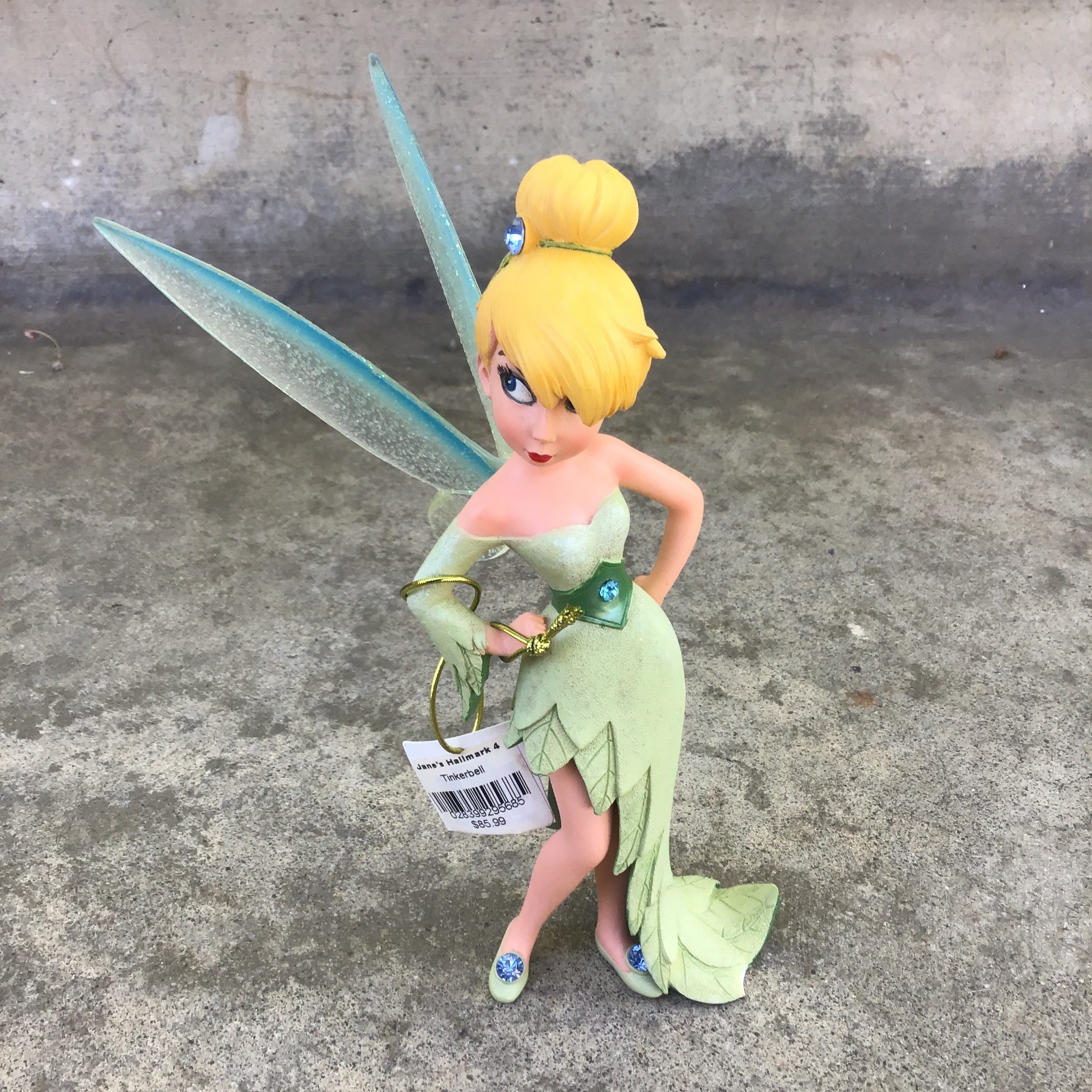 Peter Pan\'s TINKER BELL Couture de Force by Disney Showcase 6009028 **FLAWED** Peter Pan\'s TINKER BELL Couture de Force by Disney Showcase 6009028 **FLAWED**