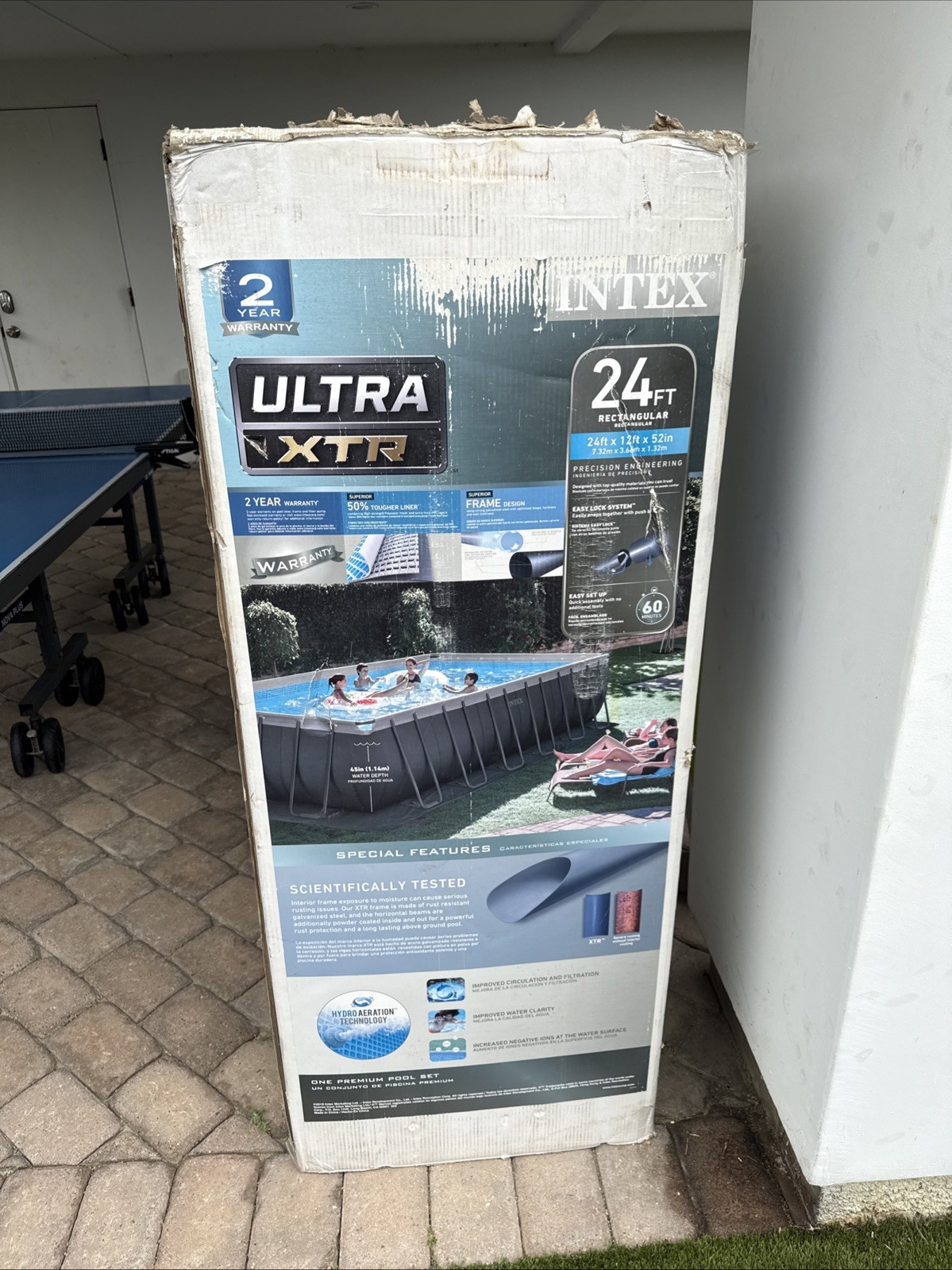 Ultra XTR Rectangular Swimming Pool Set 24’x12’x52’ Ft Ultra XTR Rectangular Swimming Pool Set 24’x12’x52’ Ft