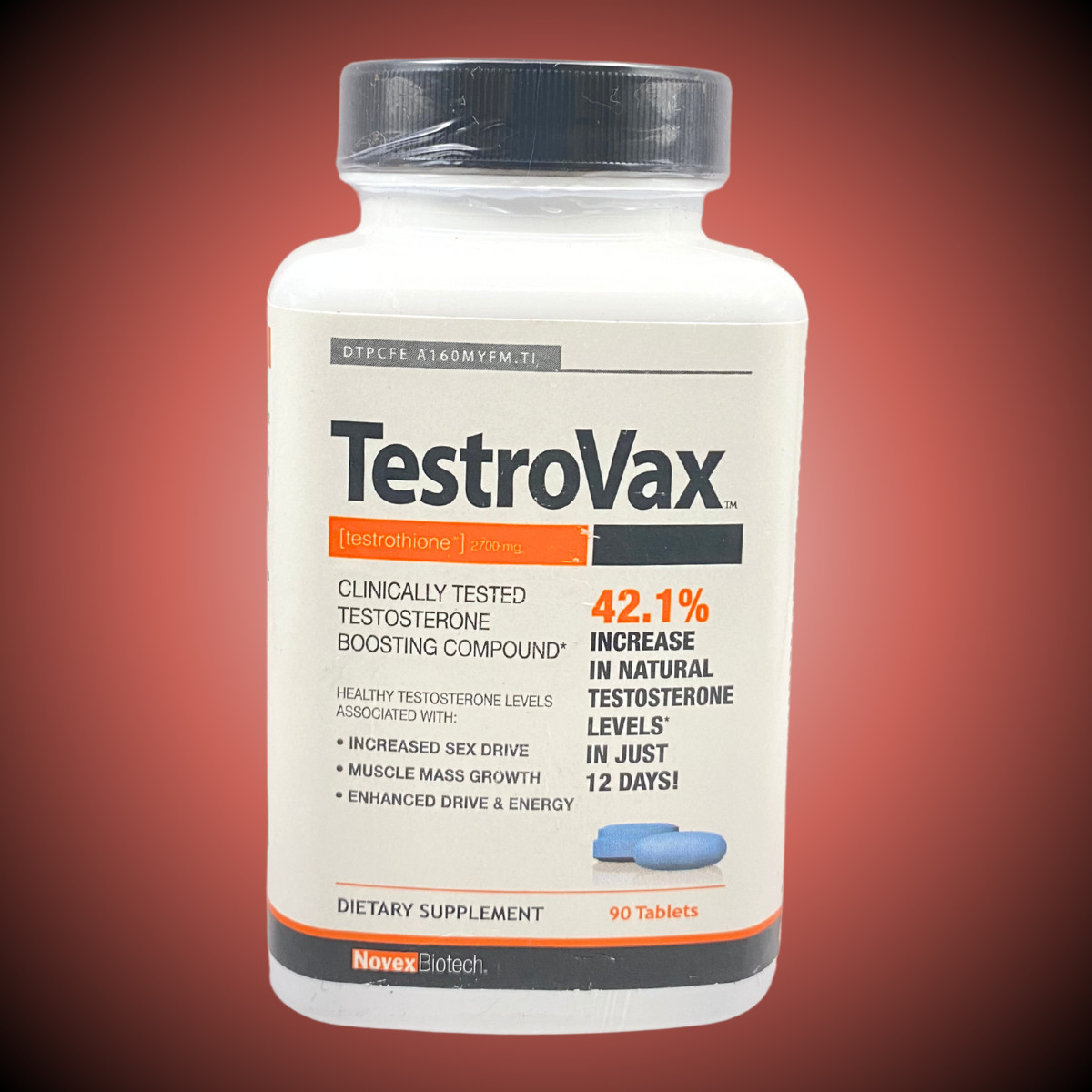 Novex Biotech TestroVax 2700 mg 90 Tablets Novex Biotech TestroVax 2700 mg 90 Tablets