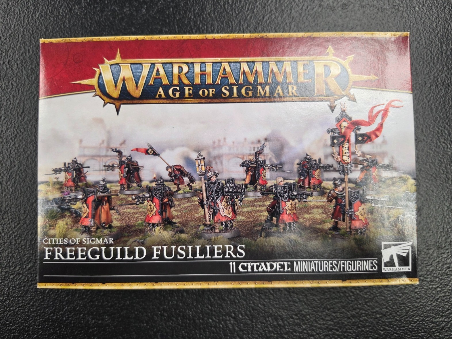 Warhammer AoS Cities Of Sigmar - Freeguild Fusiliers Miniatures New Sealed Warhammer AoS Cities Of Sigmar - Freeguild Fusiliers Miniatures New Sealed