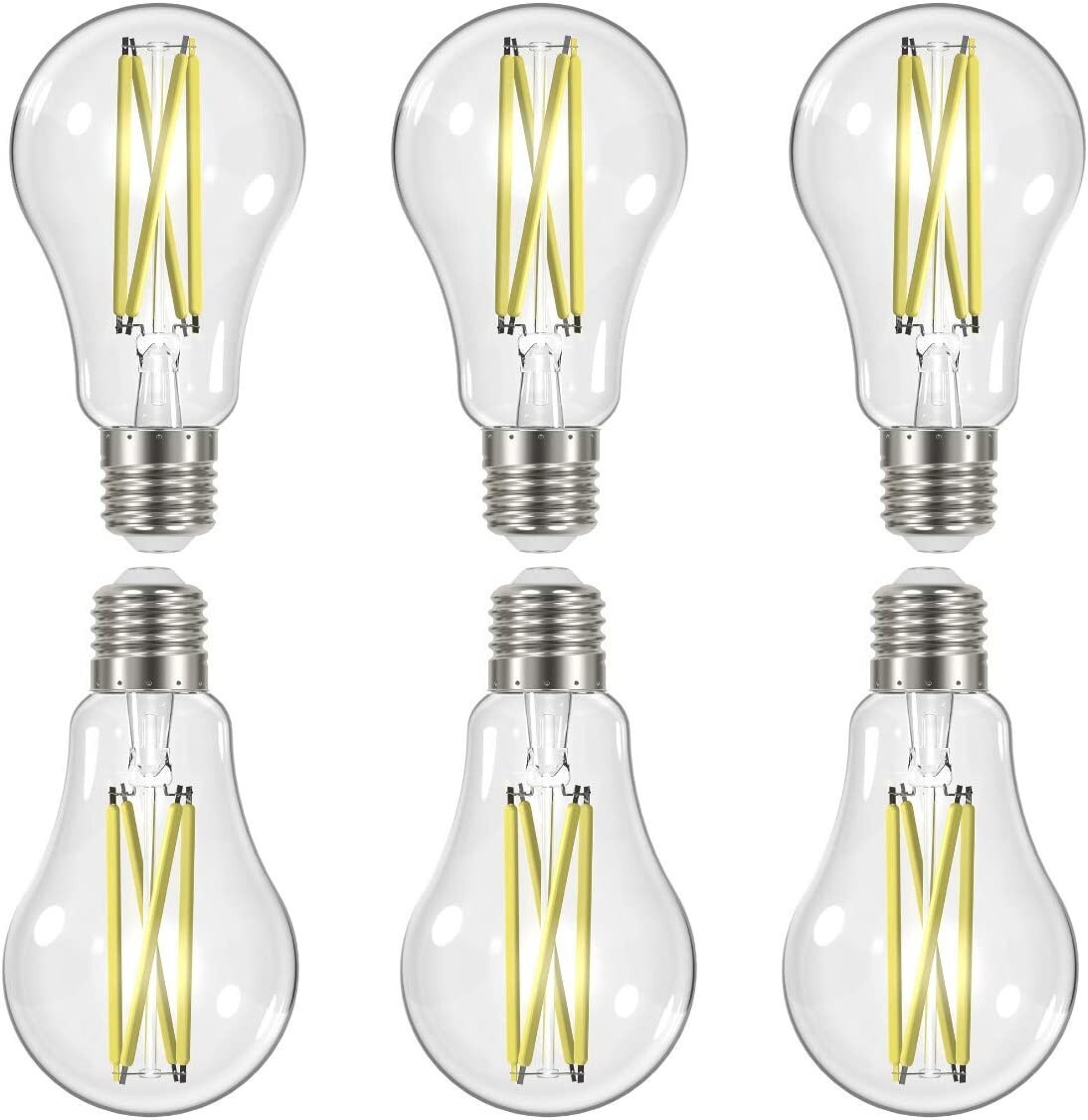 Satco S12415 - 8 Watt LED A19 Dimmable Light Bulbs - 3000K - 120 Volt (6 pack) Satco S12415 - 8 Watt LED A19 Dimmable Light Bulbs - 3000K - 120 Volt (6 pack)