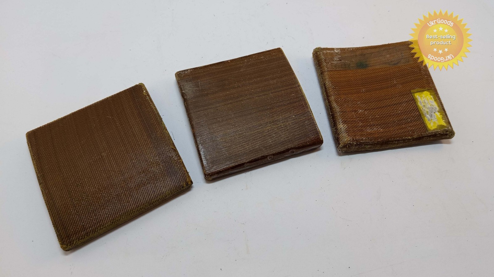 3 pcs Boron Carbide Plate USSR for body protect 105*120 mm thick 9.0 mm
