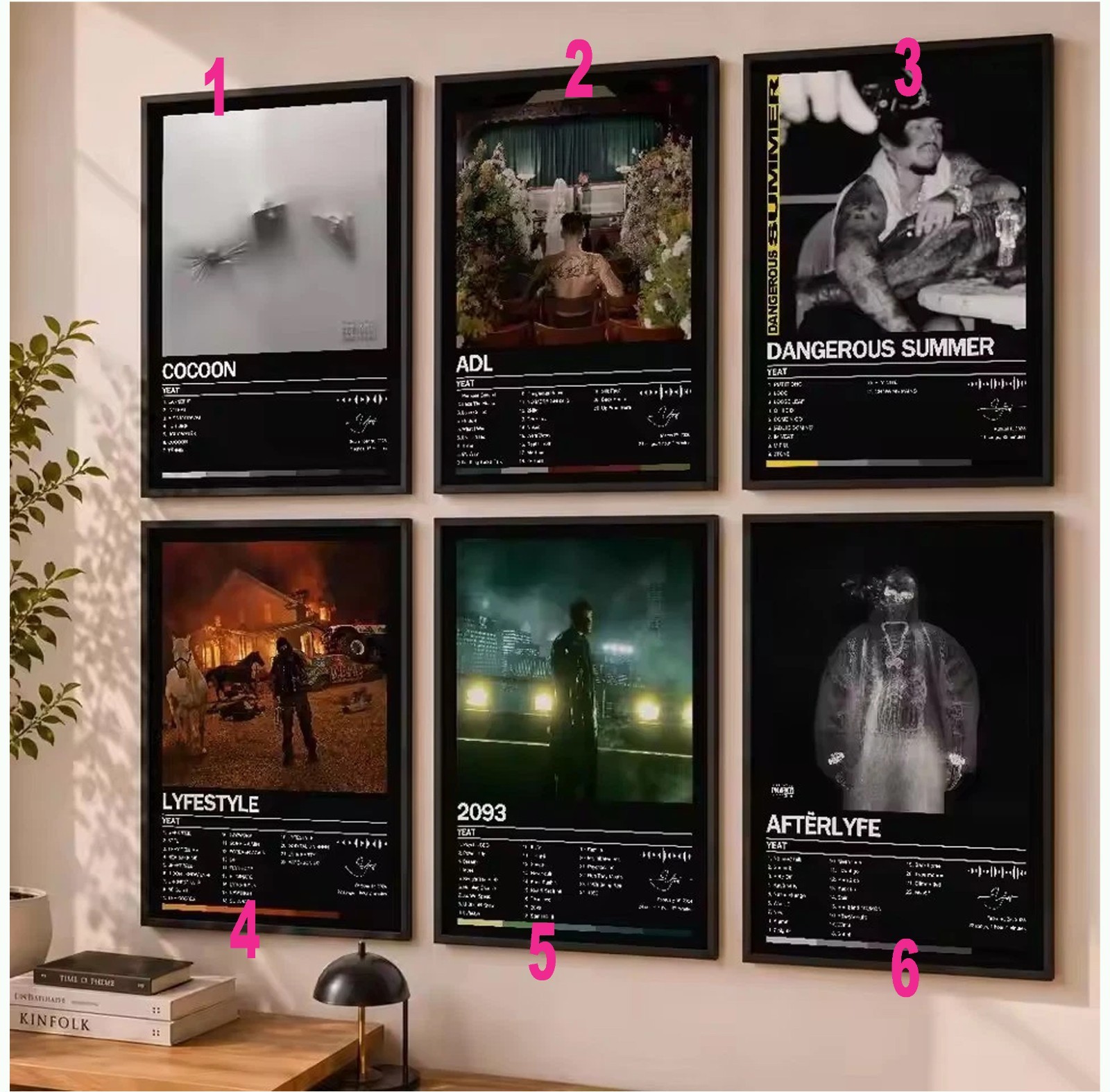 Yeat Album Music Cover Poster
