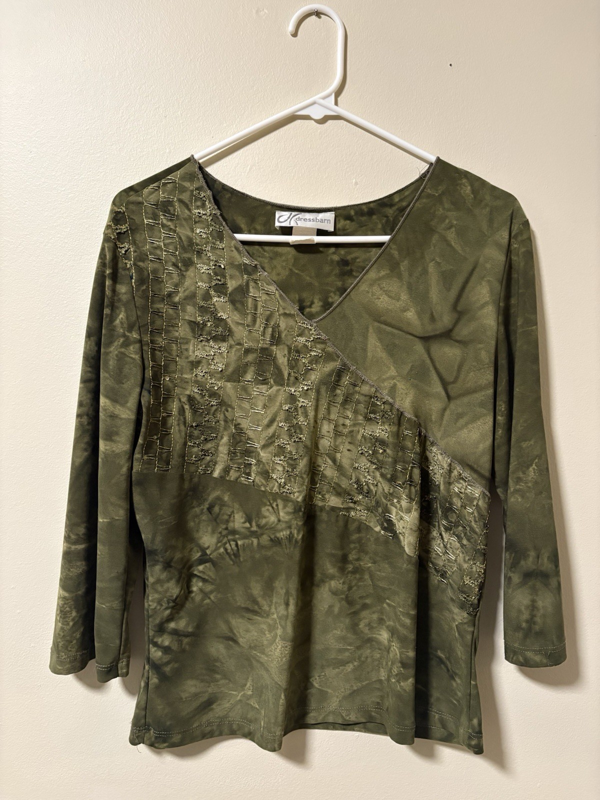 Vtg 90s y2k Dressbarn Green Sequin Embroidered Top Fairy Grunge Whimsigoth Vtg 90s y2k Dressbarn Green Sequin Embroidered Top Fairy Grunge Whimsigoth