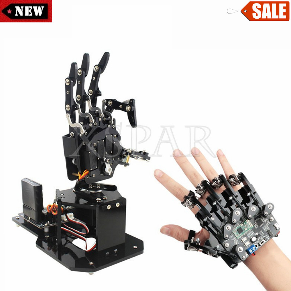 Hiwonder uHand2.0 Bionic Robotic Hand+Motion Sensing Glove Right/Left Hand sup#