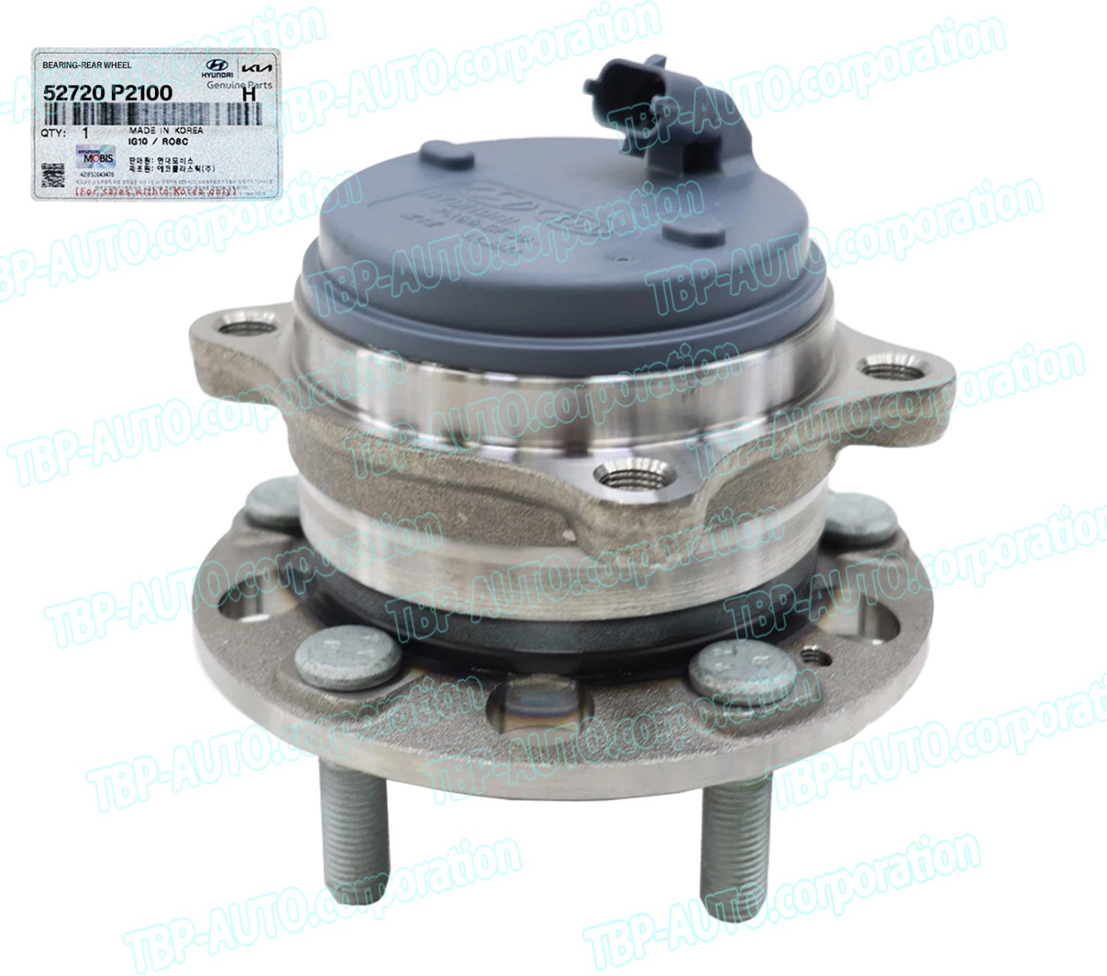 GENUINE ® REAR Wheel Hub & Bearing 21-25 Kia Carnival EV6 Sorento OEM 52720P2100 GENUINE ® REAR Wheel Hub & Bearing 21-25 Kia Carnival EV6 Sorento OEM 52720P2100
