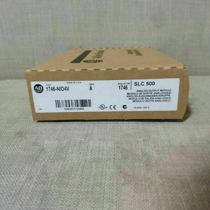 New Sealed AB 1746-NIO4V SLC 500 Analog Output Module 1746NIO4V US Free Tax New Sealed AB 1746-NIO4V SLC 500 Analog Output Module 1746NIO4V US Free Tax