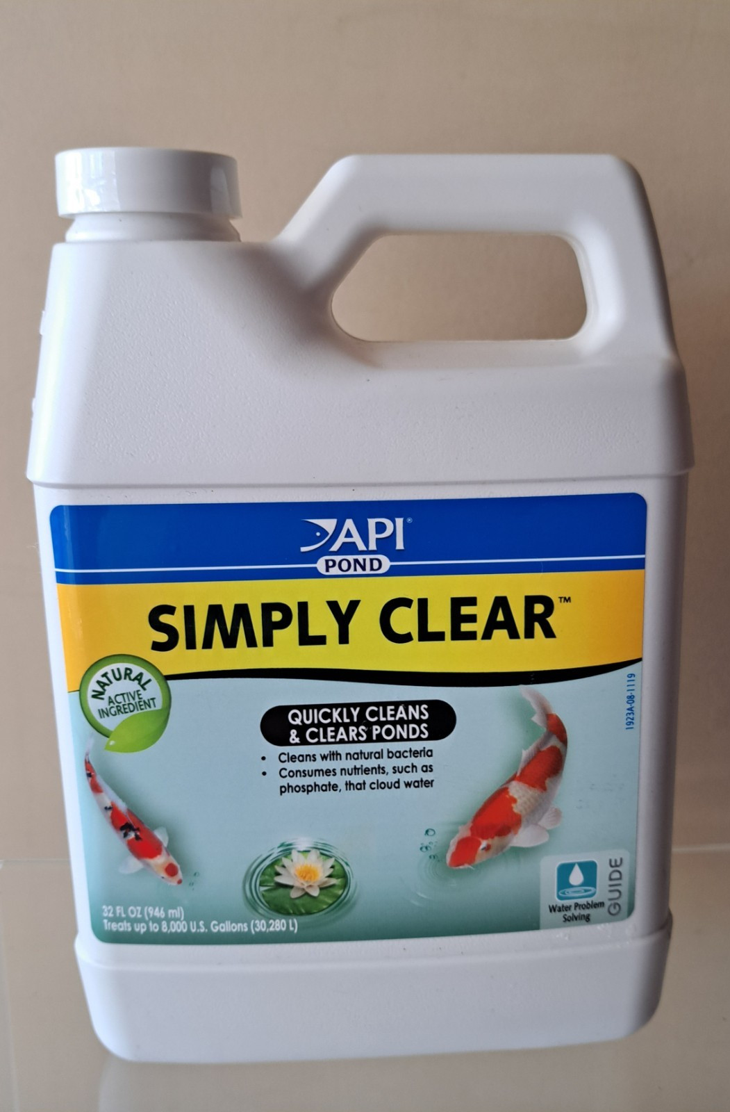 API Pond Simply Clear Pond Water Clarifier 32 fl oz Sealed EXP 10/2027 API Pond Simply Clear Pond Water Clarifier 32 fl oz Sealed EXP 10/2027