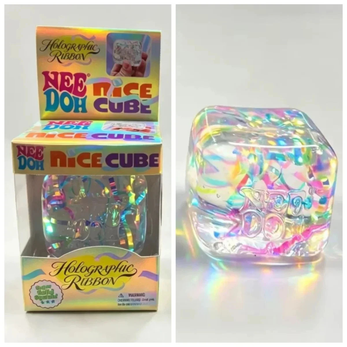 Nice Cube Slow Rebound Needoh Squishy Stress Relief Fidget Toy Sensory Squeeze C