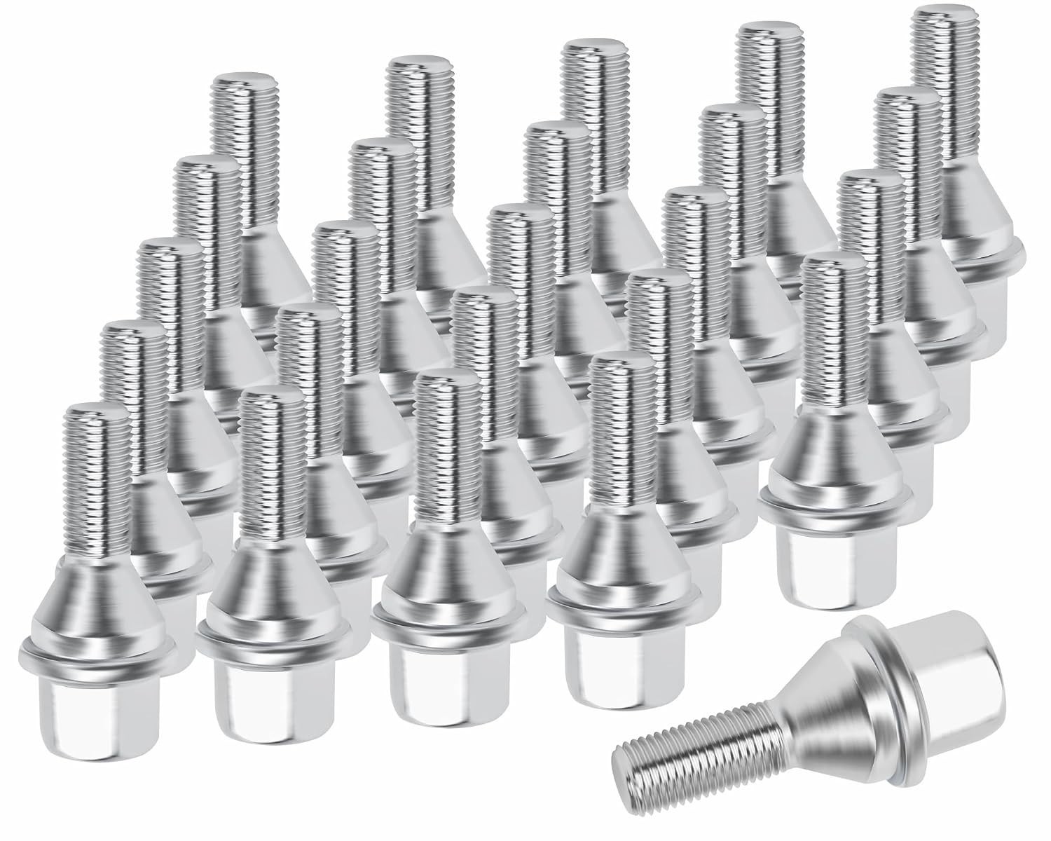 611-005 M12*1.25 One-Piece Wheel Lug Bolts 20pcs for 2014-2023 Jeep Cherokee 611-005 M12*1.25 One-Piece Wheel Lug Bolts 20pcs for 2014-2023 Jeep Cherokee
