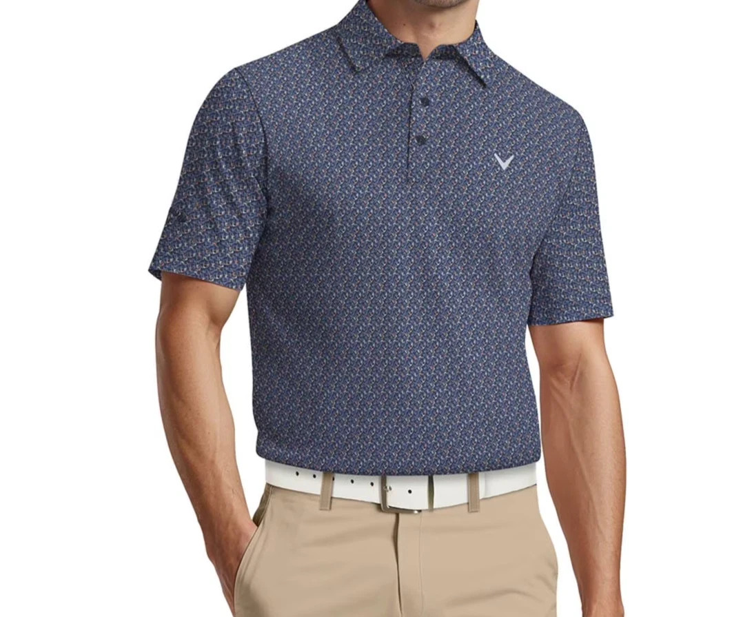 Callaway Men\'s Performance Stretch Golf Polo Navy Size M NWT Callaway Men\'s Performance Stretch Golf Polo Navy Size M NWT