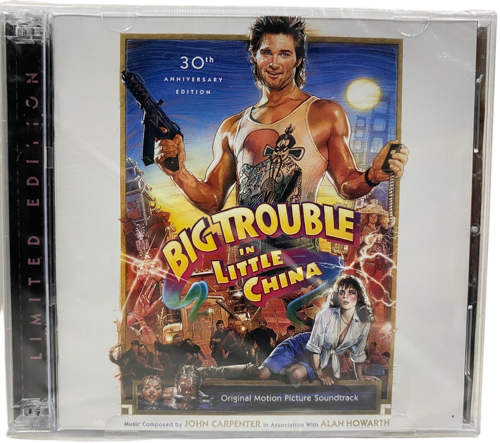 Big Trouble in Little China Anniversary Soundtrack Score 2-CD John Carpenter NEW Big Trouble in Little China Anniversary Soundtrack Score 2-CD John Carpenter NEW