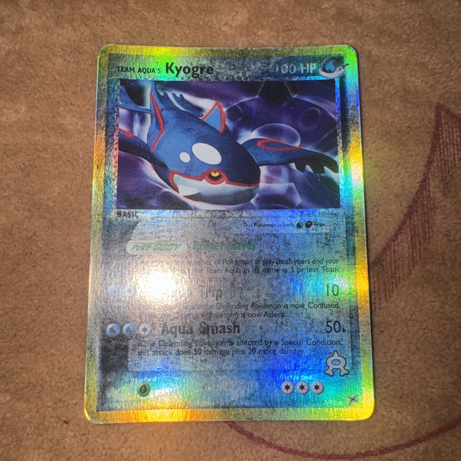 🔥 YUGIOH Team Aqua\'s Kyogre 3/95 EX Team Magma vs Aqua Holo Rare MP/LP ENGLISH