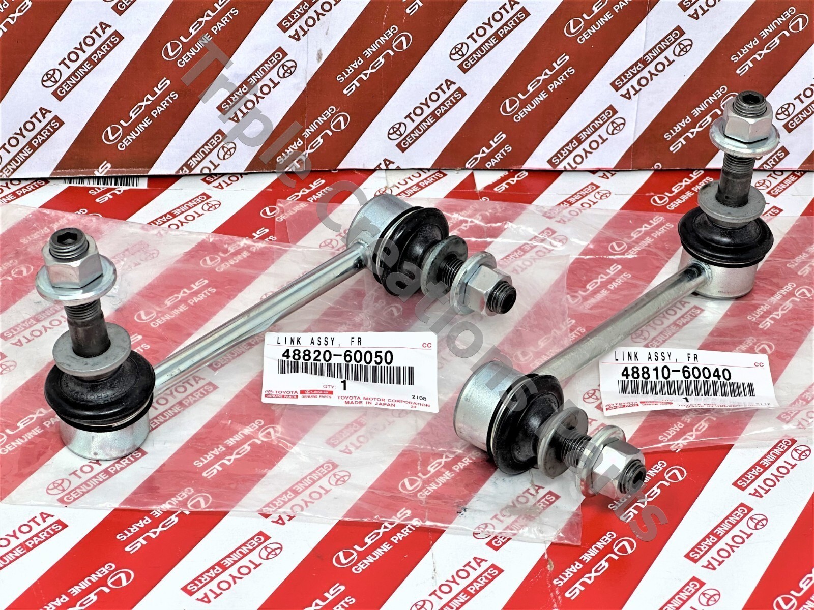 Toyota Genuine 03-24 4Runner FJ Cruiser GX470 Front Stabilizer Bar Links & Nuts