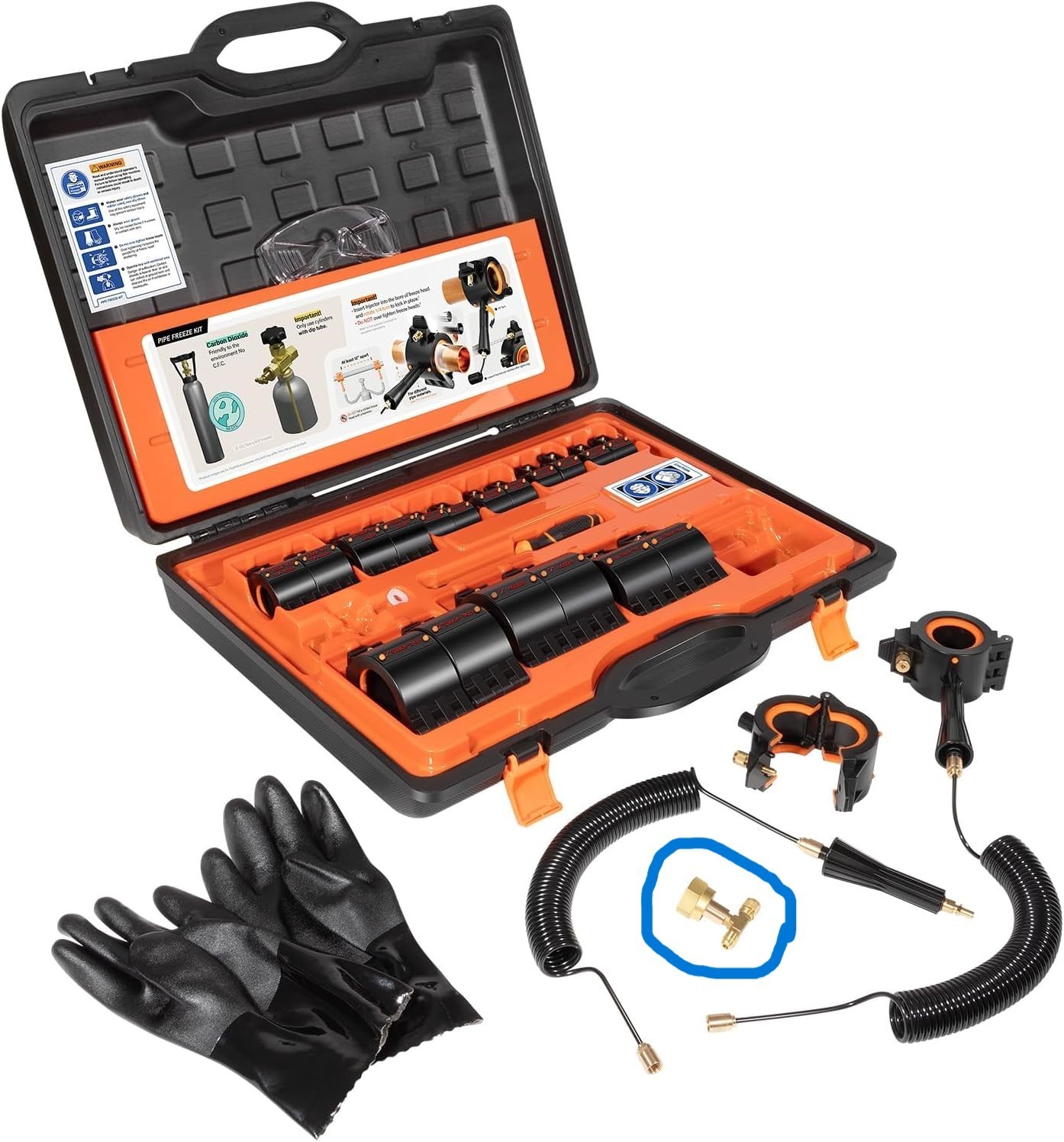 General Wire CST2 Pipe Fittings Cold-Shot Pipe Freeze Kit, Read General Wire CST2 Pipe Fittings Cold-Shot Pipe Freeze Kit, Read