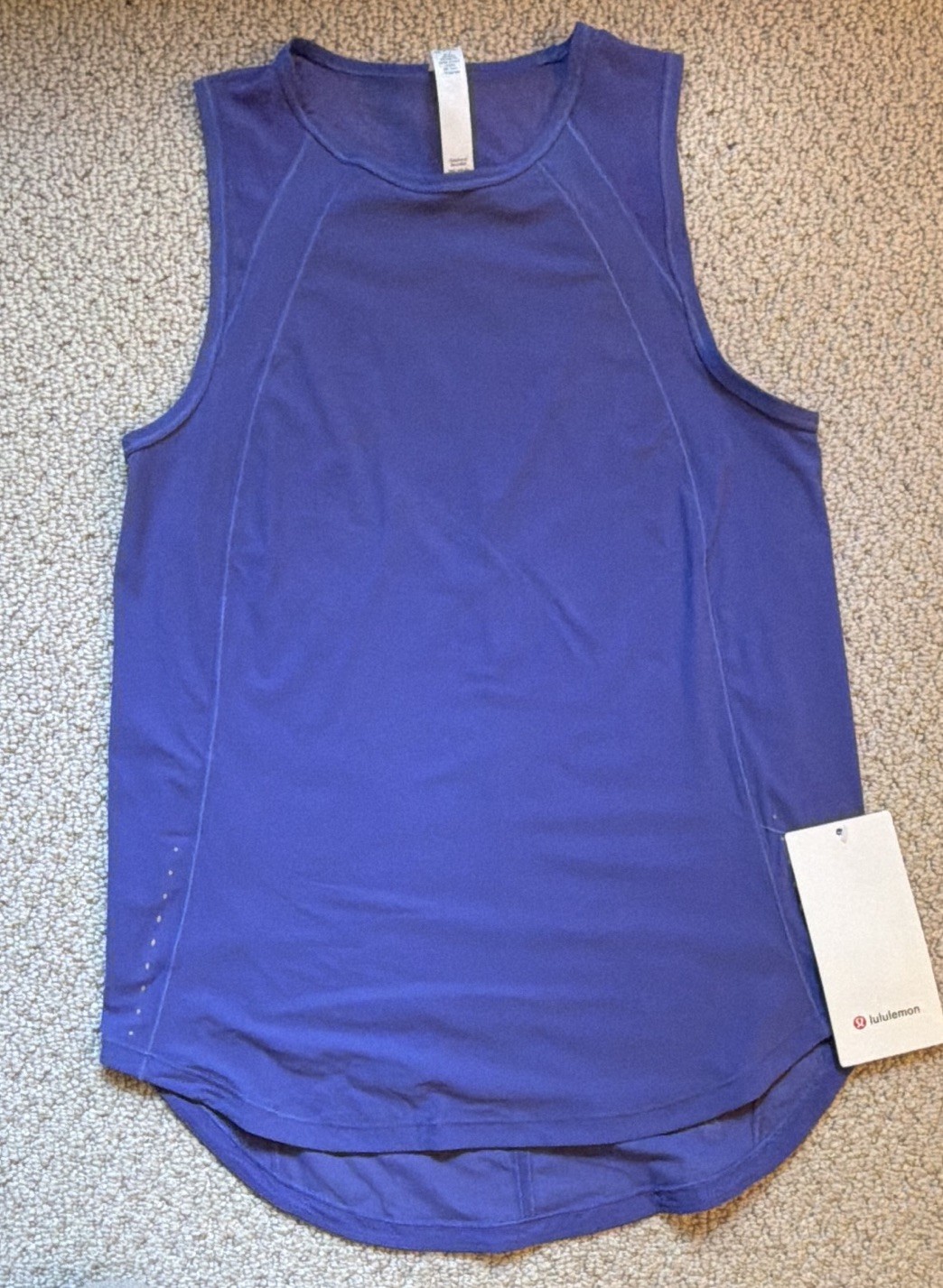 lululemon Womens Sculpt Tank Purple SZ 2 lululemon Womens Sculpt Tank Purple SZ 2