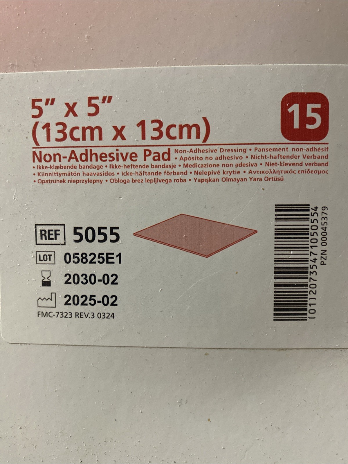 POLYMEM NON-ADHESIVE DRESSING - 5”X 5” (13cmX13cm) PADs (BOX OF 15) Exp 2030 POLYMEM NON-ADHESIVE DRESSING - 5”X 5” (13cmX13cm) PADs (BOX OF 15) Exp 2030