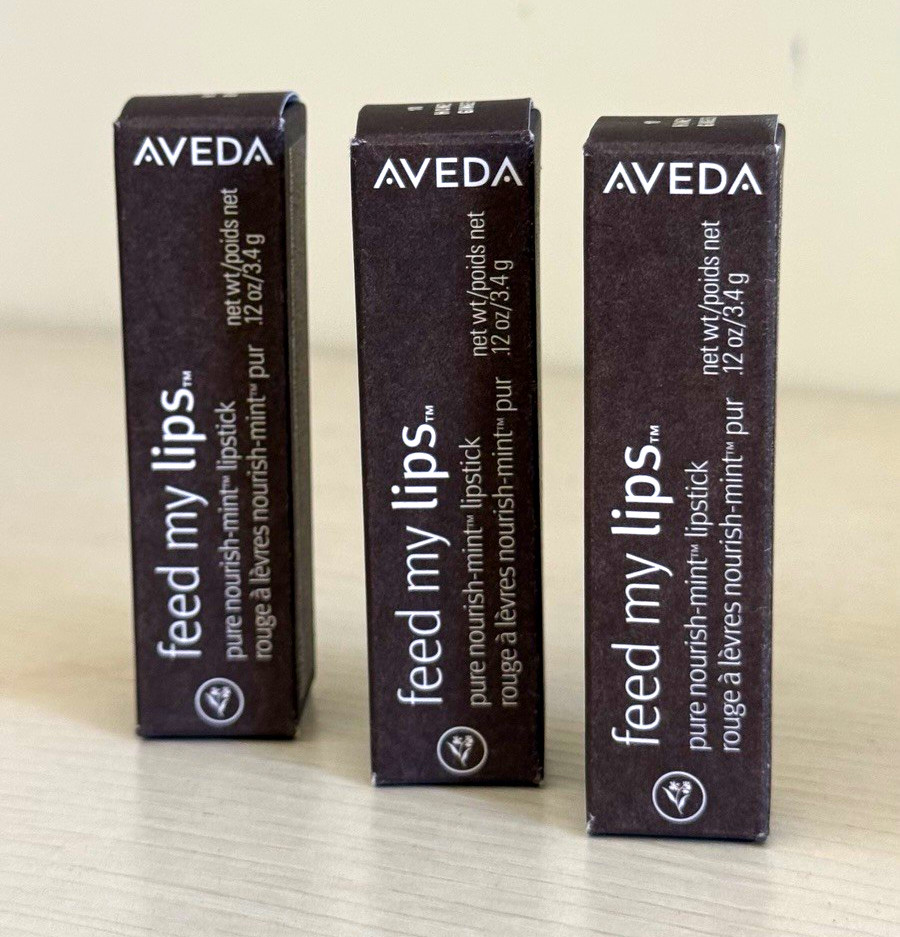 Aveda Feed My Lips Pure Nourish-Mint Stick Lipstick Honey Ginger 0.12 oz Aveda Feed My Lips Pure Nourish-Mint Stick Lipstick Honey Ginger 0.12 oz