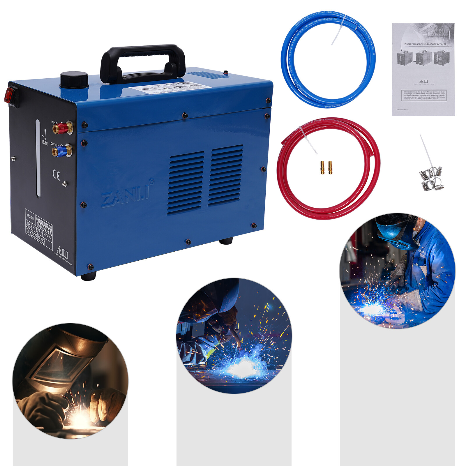 Welding Water Cooler 10L TIG Welder Torch Water Cooling Machine