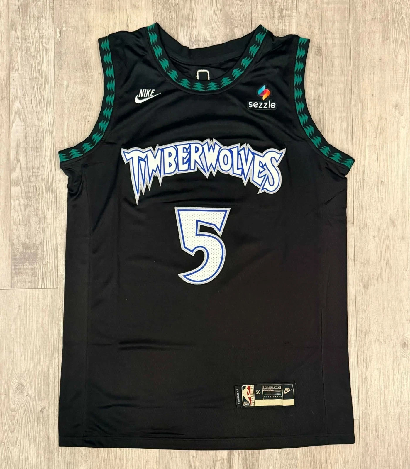 2025/26 Minnesota Timberwolves Jersey  ANTHONY EDWARDS - Size 50 Men's L