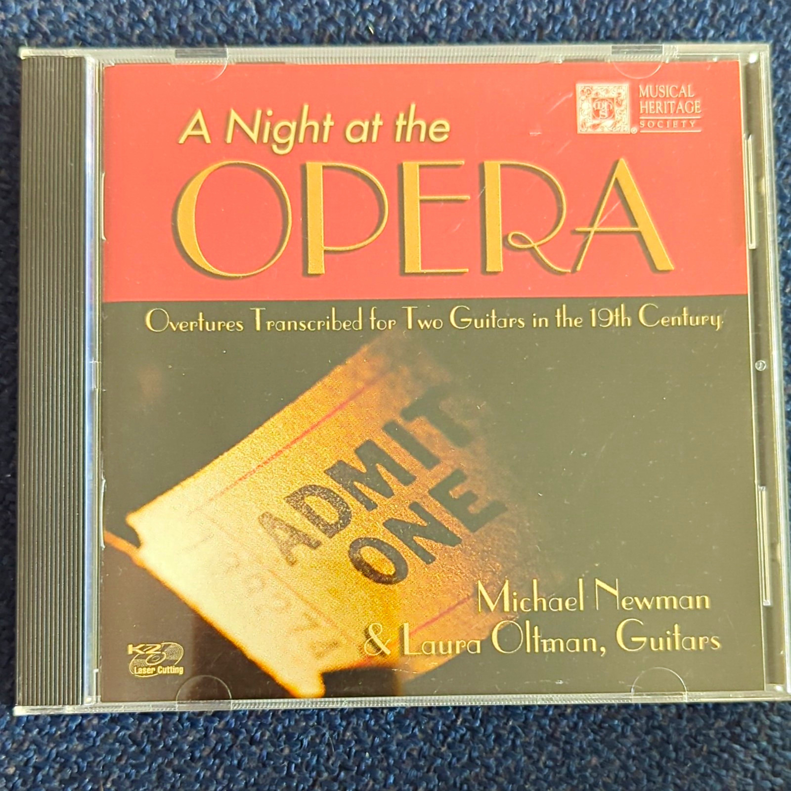 Musical Heritage Society A Night at the Opera Newman/Oltman CD 2003 5172085