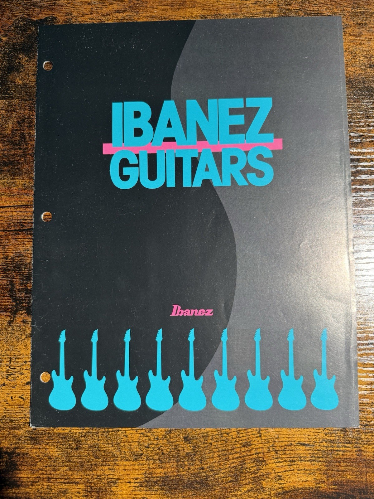 1980’s Ibanez Guitar Bass Color Brochure Advertisement 1980’s Ibanez Guitar Bass Color Brochure Advertisement