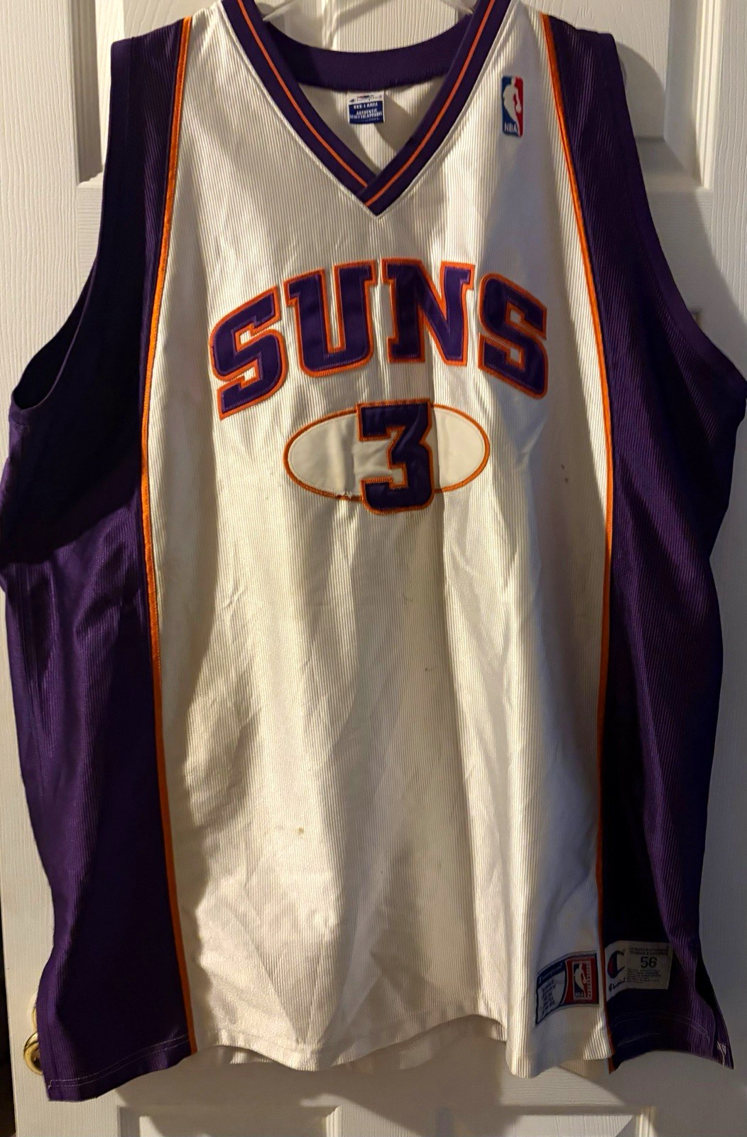 Phoenix Suns Stephon Marbury #3 NBA Basketball Jersey 56 3XL READ Description Phoenix Suns Stephon Marbury #3 NBA Basketball Jersey 56 3XL READ Description