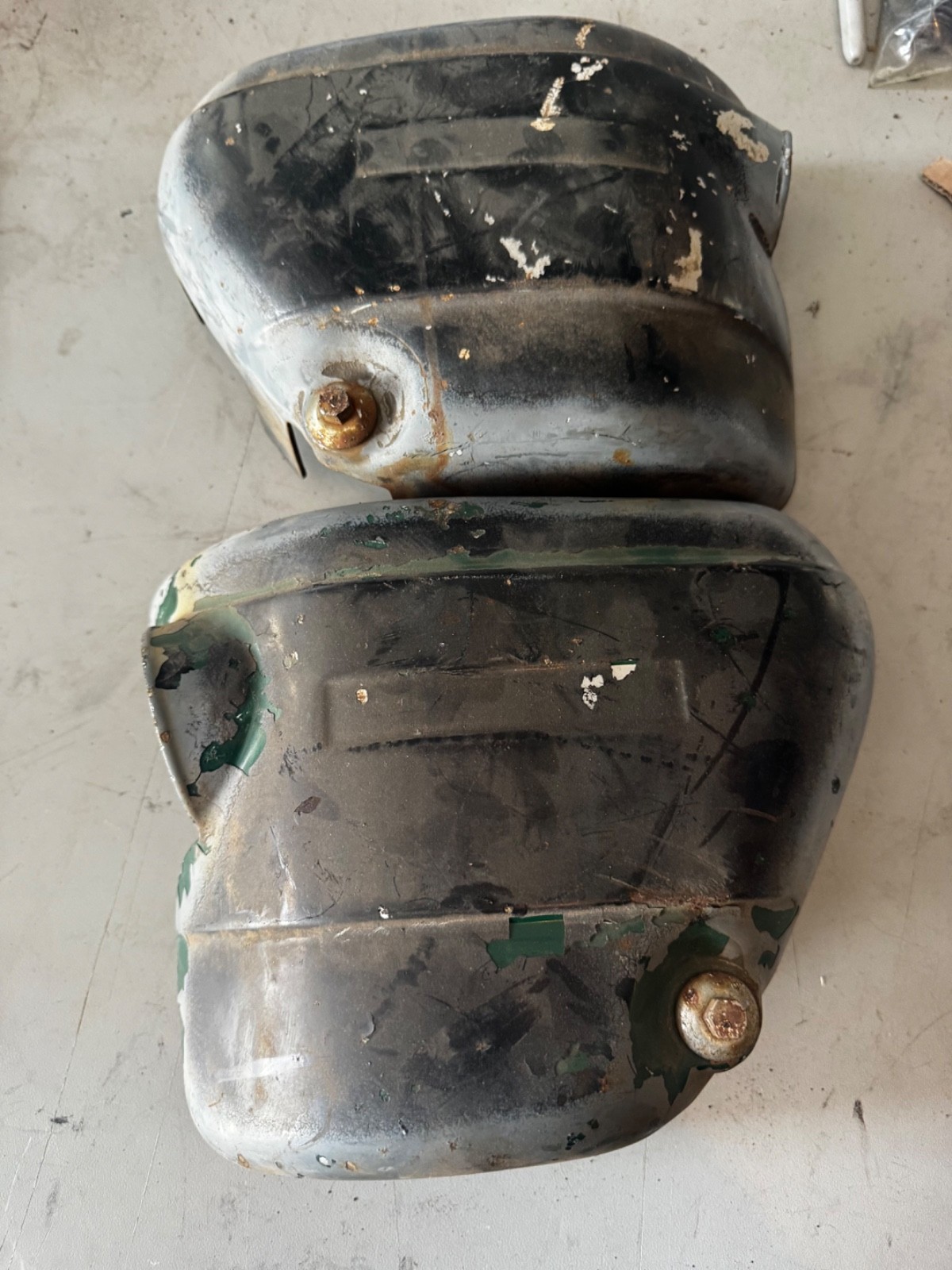 1965 - 1968 Honda CB450 SIDE COVER/AIR CLEANER COVER PAIR