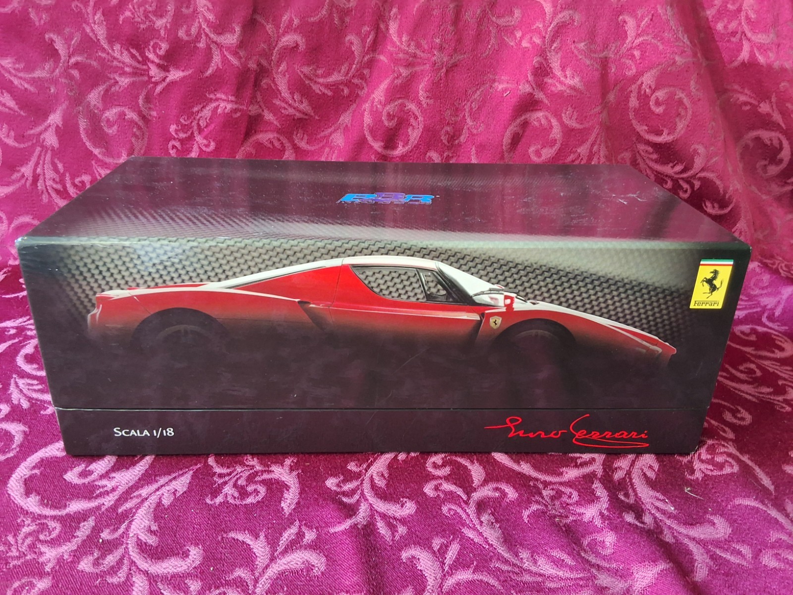 Rare BBR 1/18 Ferrari F140 Enzo Limited Edition Diecast Car. Black 128 Of 1507 Rare BBR 1/18 Ferrari F140 Enzo Limited Edition Diecast Car. Black 128 Of 1507
