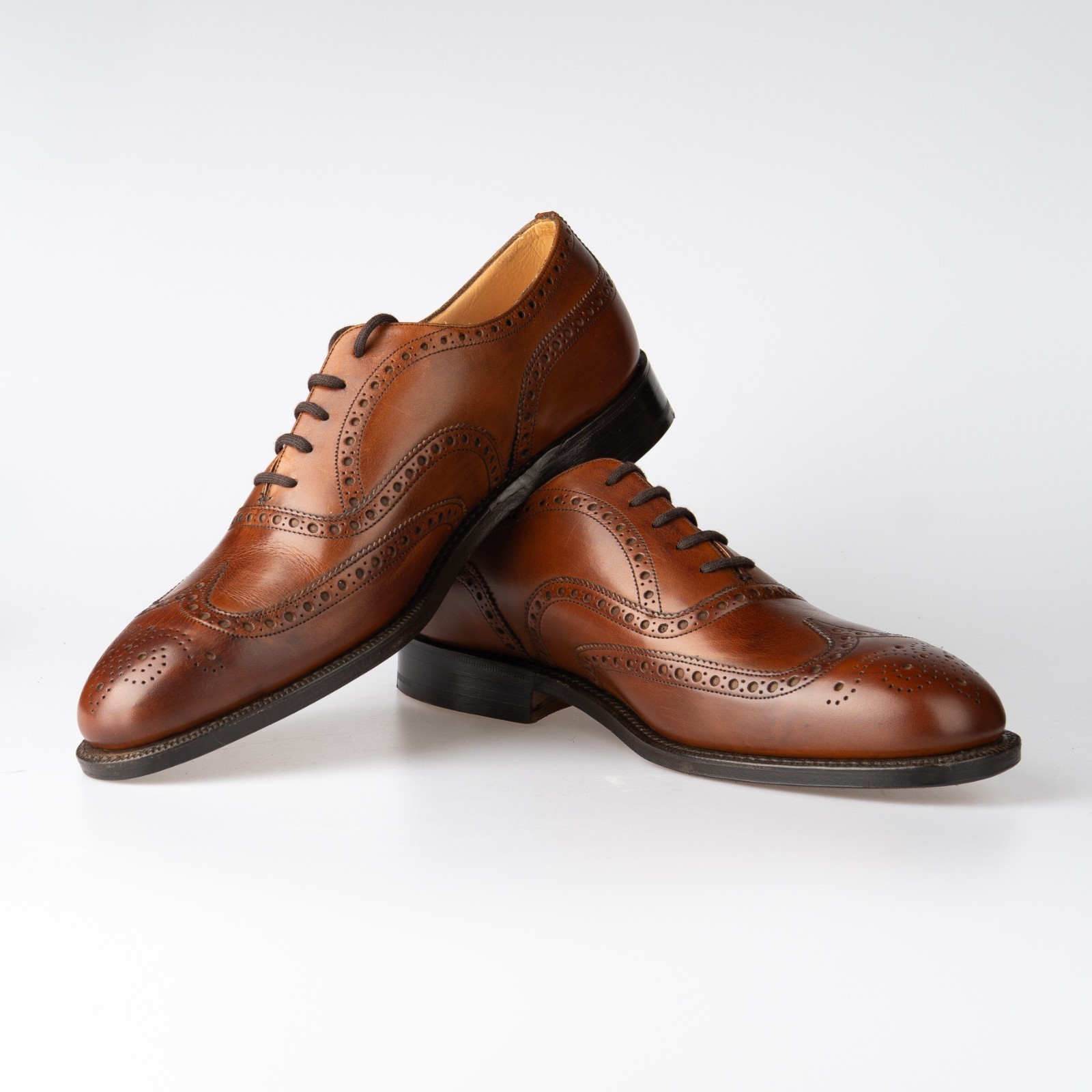 NWOB $1350 Church\'s Brown Oxford Leather Shoes 8.5UK / 9.5US / 42.5EU NWOB $1350 Church\'s Brown Oxford Leather Shoes 8.5UK / 9.5US / 42.5EU