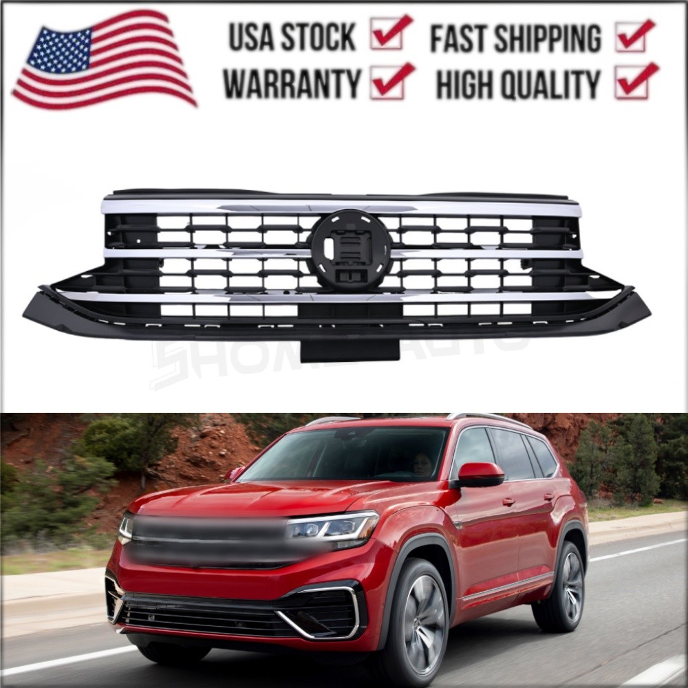 For Volkswagen 2020-2023 Atlas Grille Assembly Front NEW 3CM-853-651-M-LDB