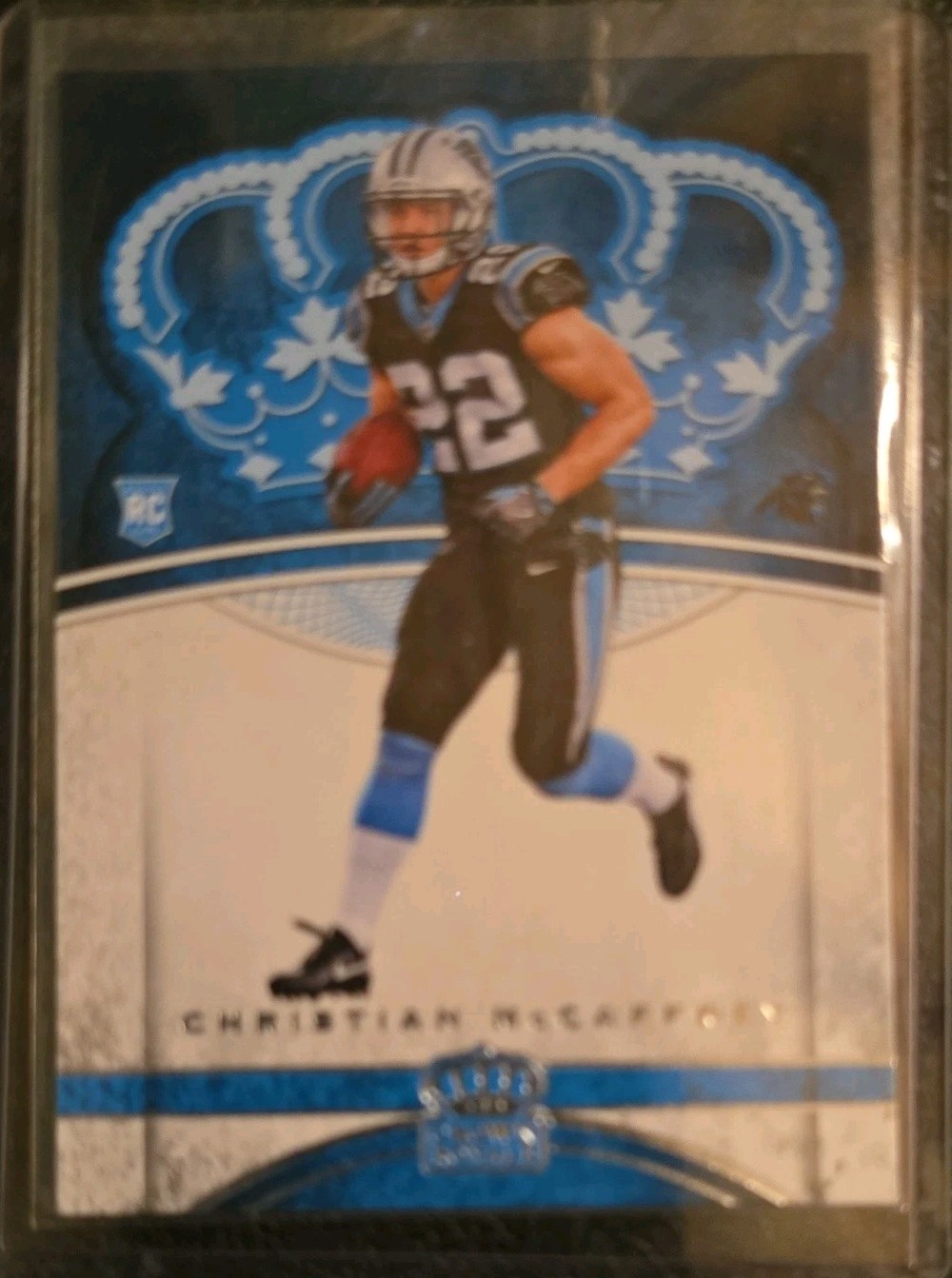 2017 Panini Preferred - Crown Royale Rookies Christian McCaffrey #88 (RC)