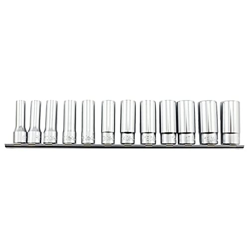 Koken 3/8&quot 9.5mm SQ. Hex Deep Socket Rail Set (12 pieces) RS3300M/12 NEW