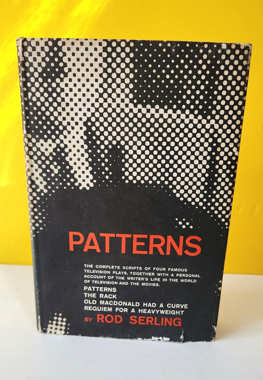 Rod Serling Patterns HC 1st Printing Simon & Schuster 1957 Dust Jacket Illus.
