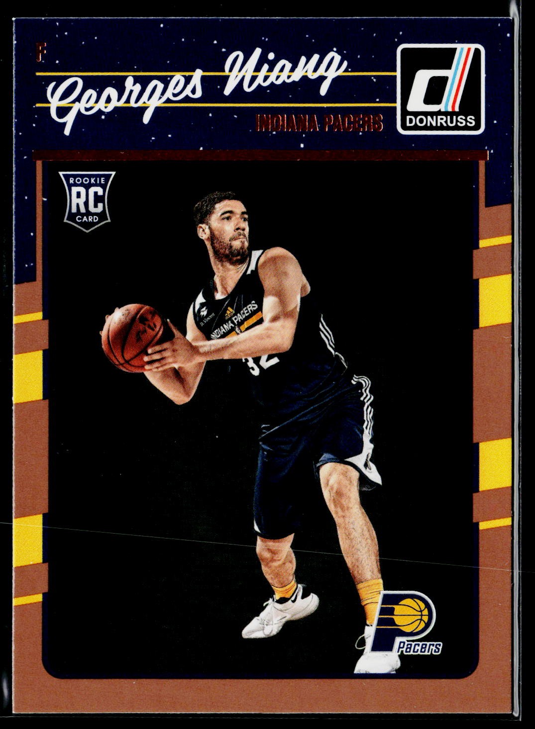 Georges Niang 2016-17 Donruss #189 Rookie Indiana Pacers RC Georges Niang 2016-17 Donruss #189 Rookie Indiana Pacers RC