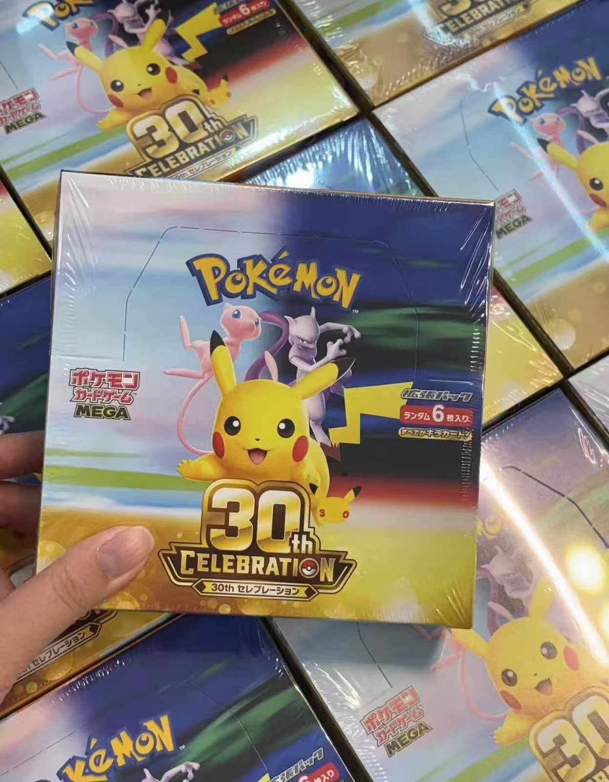 New Pokemon MEGA 30th Celebration Booster Box M6a Japanese w/shrink New Pokemon MEGA 30th Celebration Booster Box M6a Japanese w/shrink