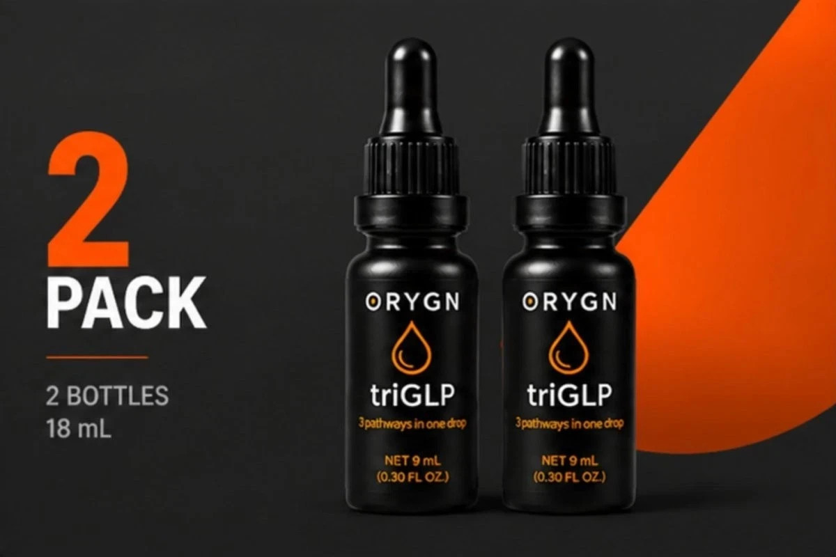 2X ORYGN TriGLP Natural Wellness Drops(Approximately 18 Days At 5-5 drops a Day) 2X ORYGN TriGLP Natural Wellness Drops(Approximately 18 Days At 5-5 drops a Day)