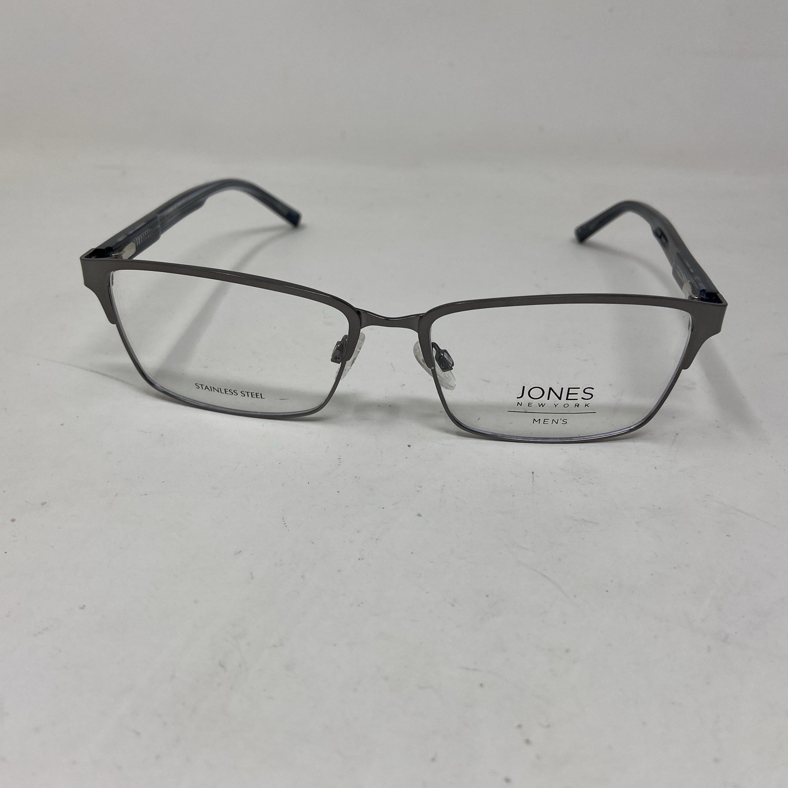 Jones New York VJOM 369 Gunmetal Gray 55-16-145 Flex Hinge Eyeglasses “D10