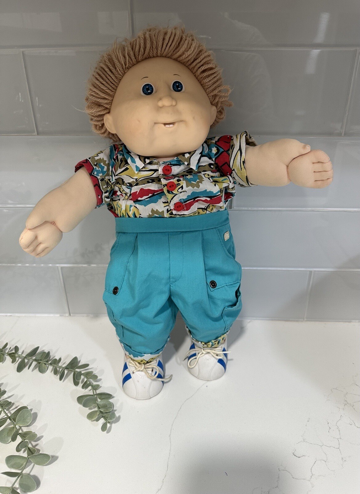 Vintage Cabbage Patch Kids With Safari Outfit 1978-1983 Collection Doll Sign Vintage Cabbage Patch Kids With Safari Outfit 1978-1983 Collection Doll Sign