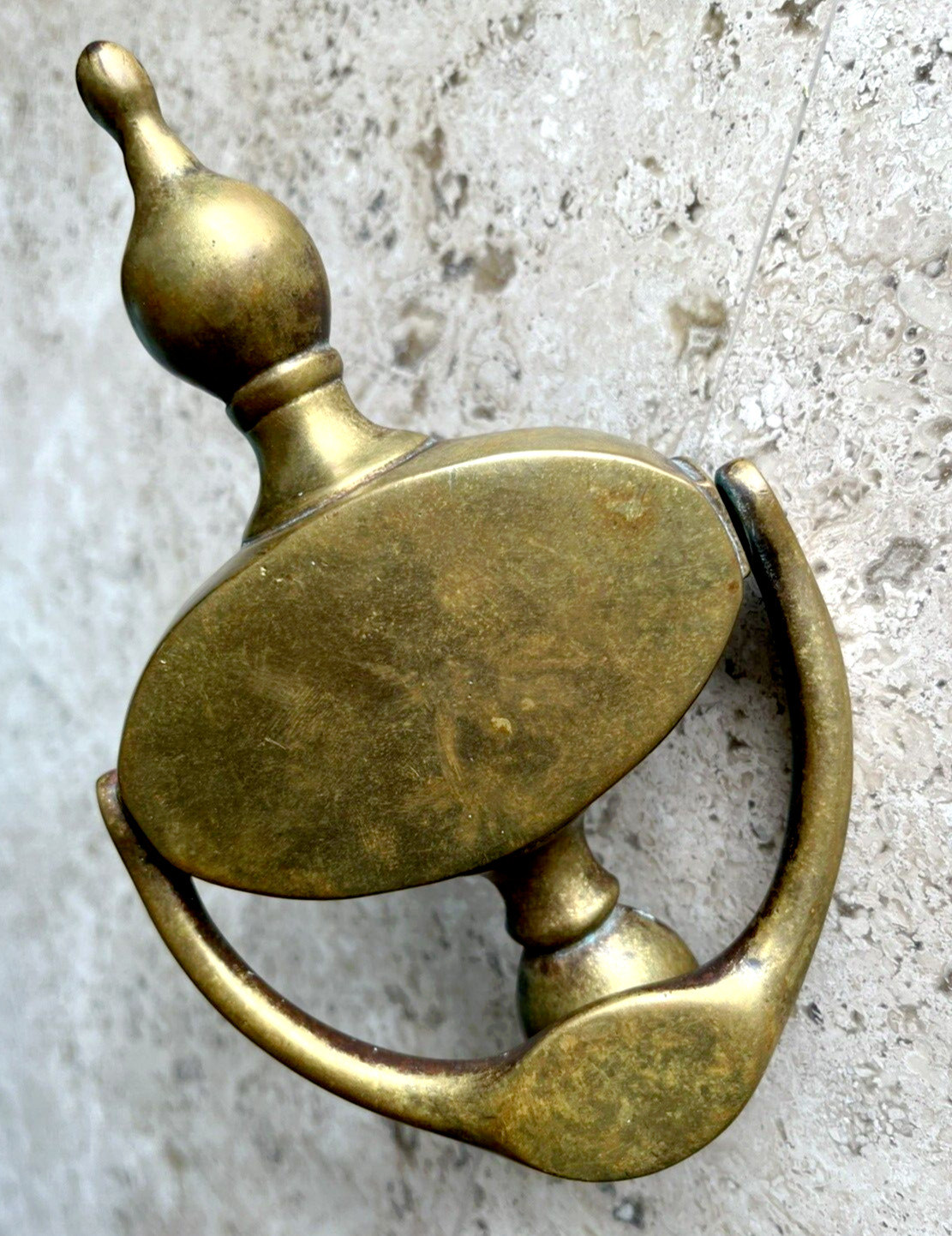 ANTIQUE c.1918 VICTORIAN SAVANNAH GEORGIA URN ARCHITECTURAL SALVAGE DOORKNOCKER