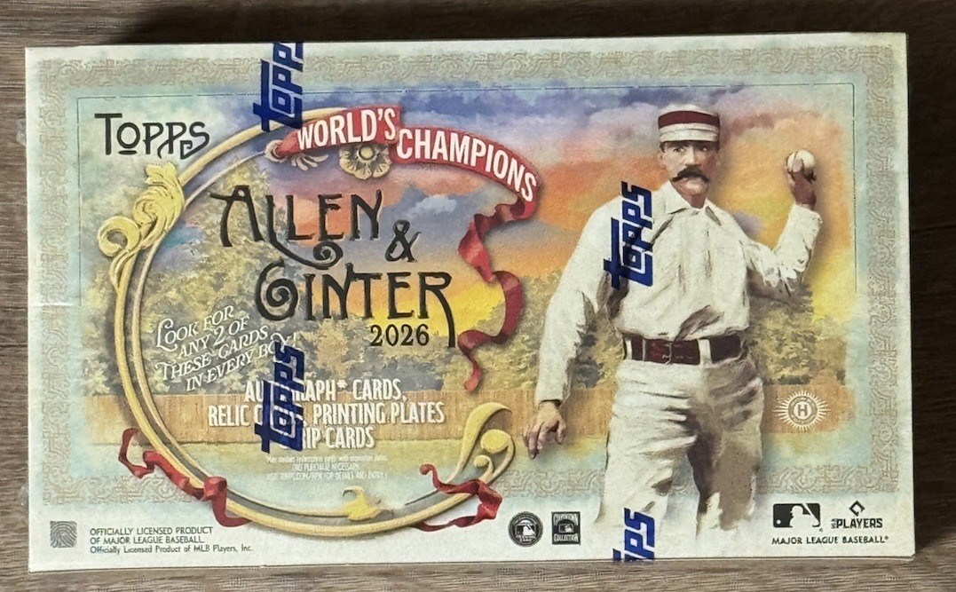 2026 Topps Allen & Ginter Baseball Trading Card Hobby Box Sealed New IN HAND QTY